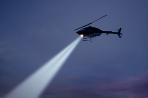 Photo of a police helicopter