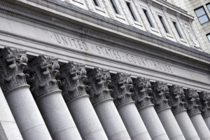 Photo of a federal court house